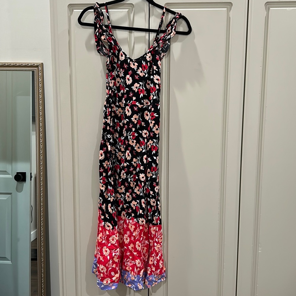 EXPRESS midi floral dress